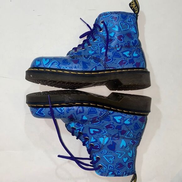 Doc Dr Martens Made In England Woman Shoes Size 7 Approximately - Picture 5 of 15